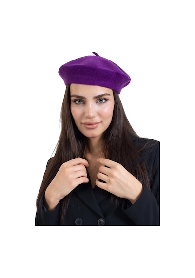 Fransız Ressam Keçe Bere Mor
