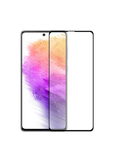 Samsung Galaxy A73 ile Uyumlu Tam Kaplayan Temperli Ekran Koruyucu Cam