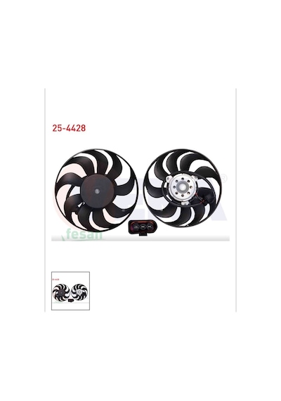 Vw Polo Skoda Fabia Kısa Motor 2001-2012 Fan Motoru