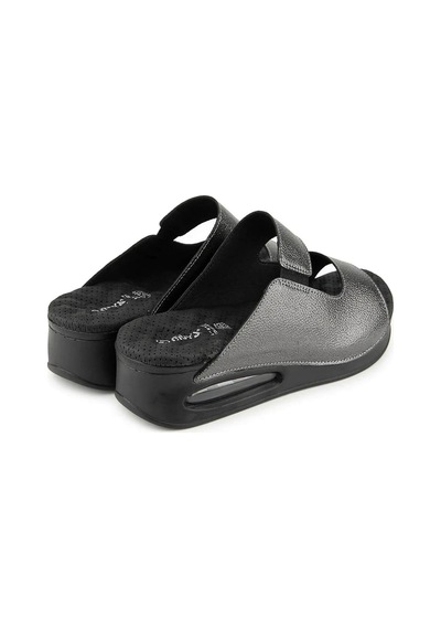 Muya Beso 35201 Anatomik Airmax Memory Foam Kadın Terlik Platin Platin