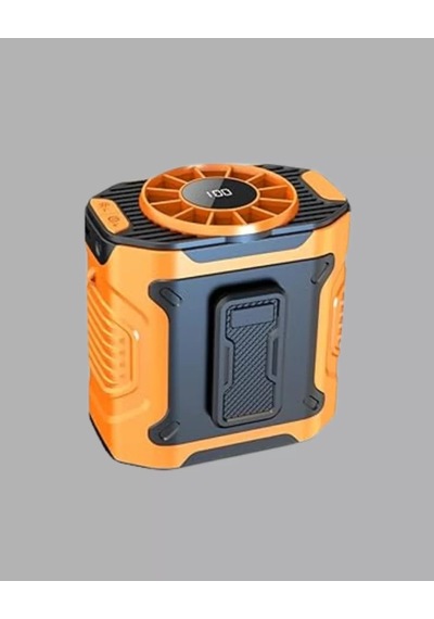 Home Turbo Mini Taşınabilir Fan 100 Kademeli Dijital Hız Kontrolü Ve Type-c Şarj
