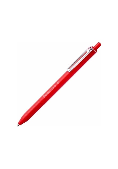 Pentel Roller Kalem 1.0 Mm Yağ Bazlı Mekanizmalı Kırmızı Y Bx470-b Çok Renkli