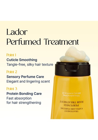 Lexroo Lador Parfümlü Yoğun Saç Bakım Maskesi Lador Perfumed Hair Treatment Hinoki 380 Ml