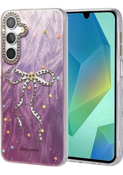Samsung Uyumlu Galaxy S23 Fe Kılıf Blade Aynalı Desenli Kapak Desen 1/
