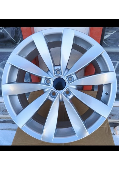 Lugano Jant 8.0x18 5x112 18 İnç Et.42 Cb:57.1 Silver Jant Vw Seat Skoda Jantı 1 Takım 4 Adet