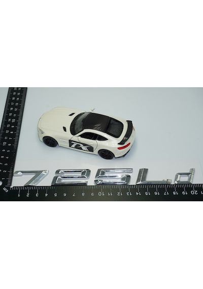Dk Tuning 725ld Bagaj Krom Metal 3m 3d Yazı Logo Bmw İle Uyumlu