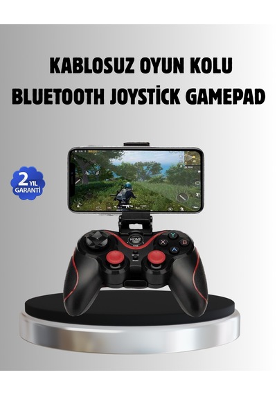 Bluetooth Kablosuz Gamepad Tv Pc Telefon Uyumluluğu Kolay Bağlantılı - Lisinya
