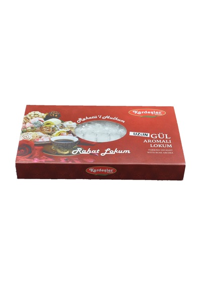 Kardeşler Şekerleme Gül Aromalı Uzun Hediyelik Lokum 700 G