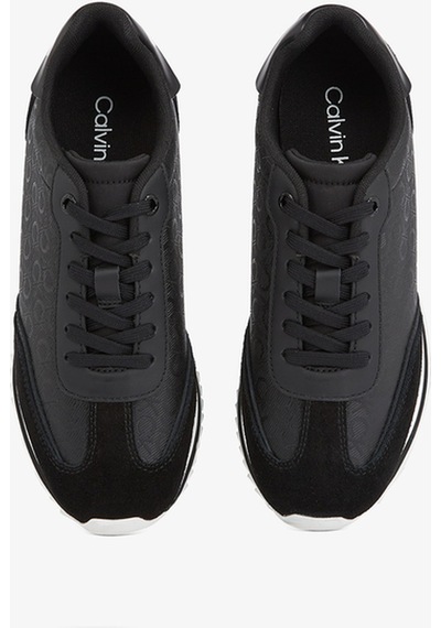 Runner Lace Up - Mono Mix Kadın Siyah Sneaker 0gr-siyah