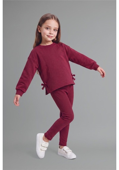 Defacto 2li Takım Kız Bebek H0172a526spbr490 Bordo-br490