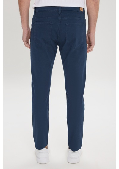 Ac&Co / Altınyıldız Classics Slim Fit Dar Kesim Pamuklu Esnek Chino Erkek Pantolon - Lacivert