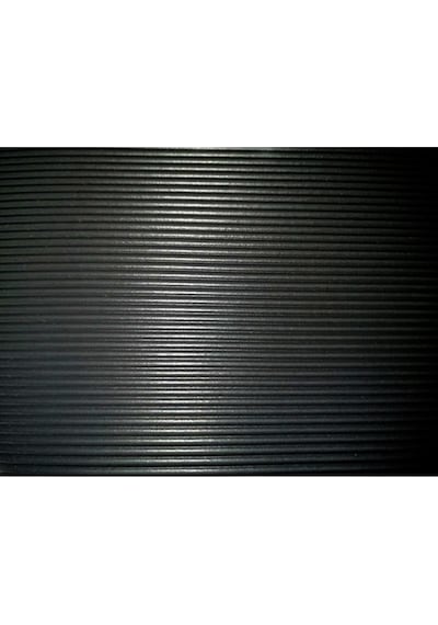 Almıtal 48 Cm X 1 M Siyah Çizgi Desenli Suni Deri. Çekmece içi Siyah