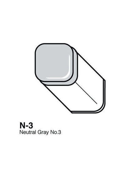 Copic Classic Marker Kalem N3 Neutral Gray