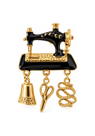 Dikiş Makinesi Figürlü Broş Gold Renkli, Siyah Mine Detaylı Ve Makas-iplik Aksesuar Süslemeli Vintage Tasarım Kadın Broş Siyah - 922649715 Siyah Dikiş Makinesi Figürlü Broş Gold Renkli, Siyah Mine Detaylı Ve Makas-iplik Aksesuar Süslemeli Vintage Tasarım Kadın Broş Siyah - 922649715 Siyah