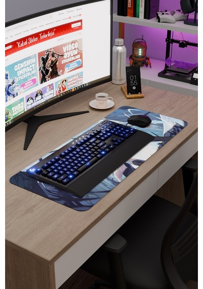 Xiao Genshin Impact Anime Gacha V4 - 70x30 Xl Gaming Mouse Pad Fare Altlığı