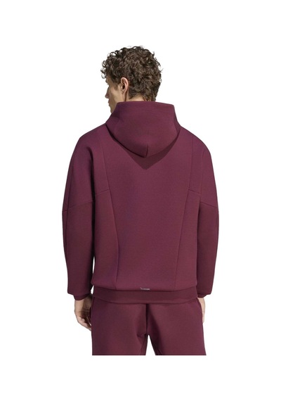 Ks6405-e Adidas D4t Hoodıe Erkek Sweatshirt Bordo Ks6405-e