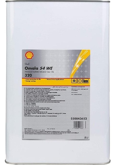 Shell Omala S4 We 320 Yüksek Performanslı Dişli Yağı Teneke 20 L