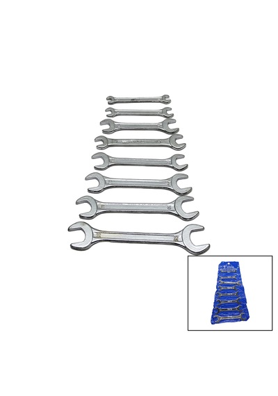 8 Parça Ağzı Açık 6-22mm Anahtar Takımı 5671 Hemengoxgoitl
