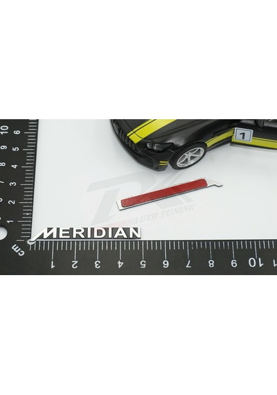 Meridian Logo Hoparlör Krom Metal 3M Logo Amblem 2 Li Set N11.2801