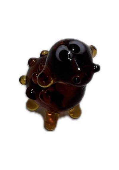 El Yapımı Mini Murano Cam Koyun Biblo A166-04