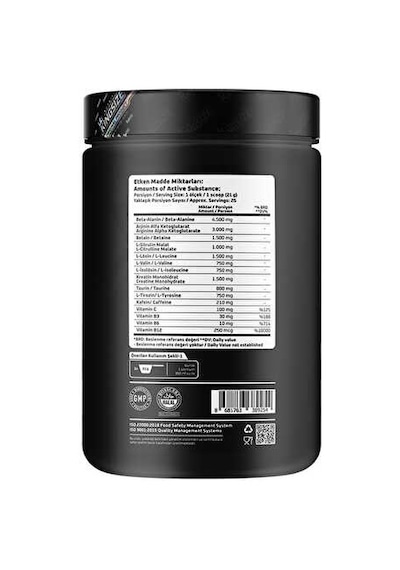 Kingsize Nutrition Beast Mode 525 Gr - Kola