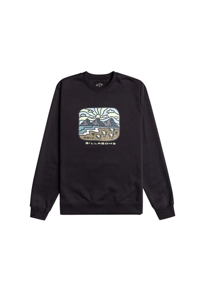 Billabong Shine Erkek Sweatshirt Siyah
