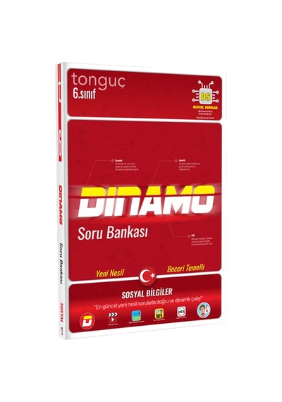 6.Sınıf Dinamo Sosyal Bilgiler Soru Bankası -  Tonguç Akademi