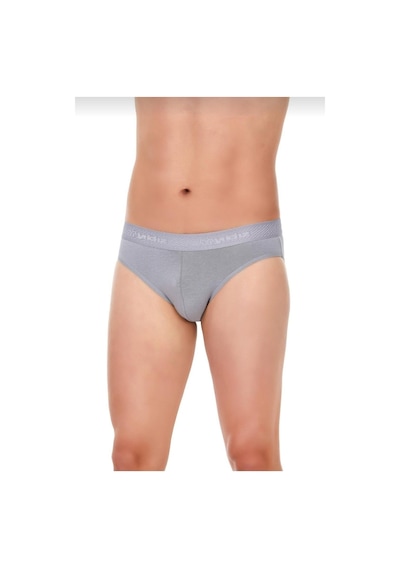 Yıldız 67 Erkek Gri Modal Kemerli Slip 10 Adet 001