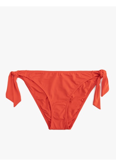 Koton Astarlı Yanları İpli Bikini Altı Kırmızı 5sak00050mm Kırmızı