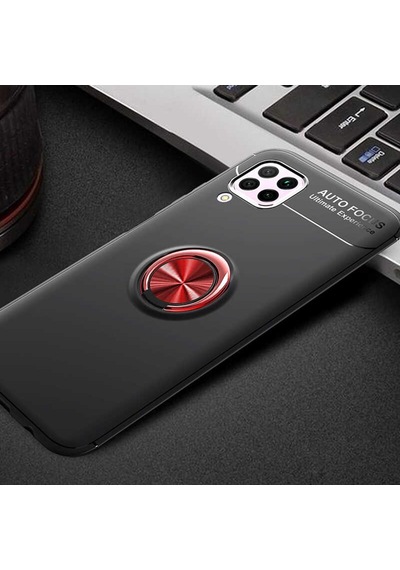 Huawei P40 Lite Kilif Yüzüklü Magnetli Ravel Case 395365921