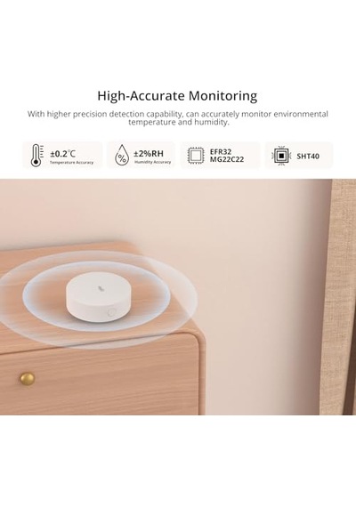 Snzb-02p Zigbee Sıcaklık Ve Nem Sensörü Snzb-02p