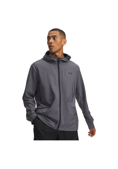 Under Armour Ua Unstoppable Woven Jacket Gri Erkek Ceket 6014621-025
