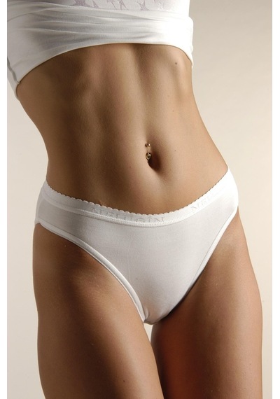 Nehirin Bayan Lastik Yazılı Bikini Külot 2 Li