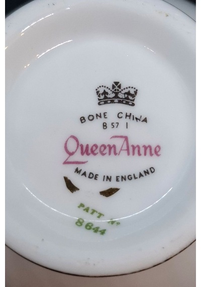 Bone China Vintage Çay Fincanı 3 Parça 200 Ml Kırmızı - Beyaz