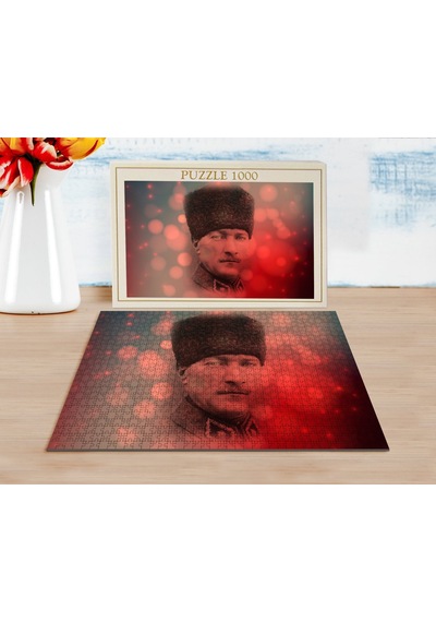 Bk Home Atatürk Tasarımlı 1000 Parça Profesyonel Puzzle-14