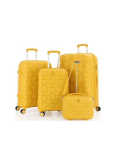 Mçs Polipropilen 4lü Valiz Seti V376 S23sy1000054-set 00012 Sarı