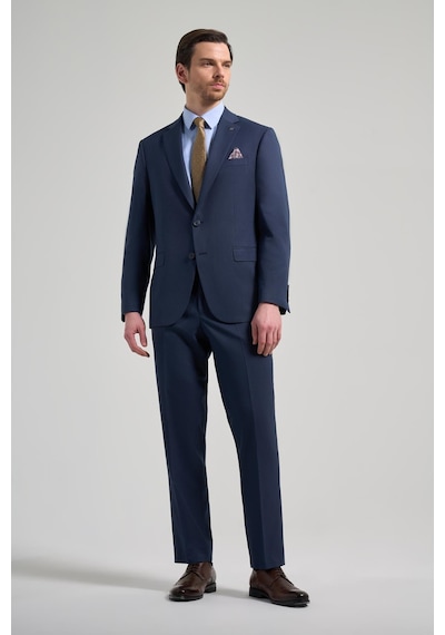 İmza Kendinden Desenli Bez Ayağı Mono Yaka Tam Astar Esnek 4 Drop Comfort Fit Takım Elbise 1001250169 Lacivert İmza Kendinden Desenli Bez Ayağı Mono Yaka Tam Astar Esnek 4 Drop Comfort Fit Takım Elbise 1001250169 Lacivert