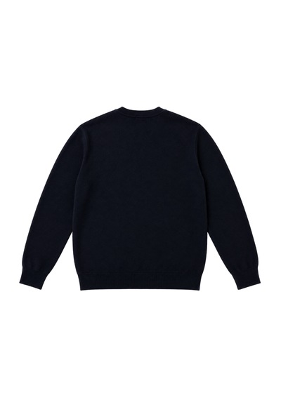 Battalmoda Erkek Büyük Beden Lacivert Cepli Düğmeli Triko Hırka 3xl-4xl-5xl-6xl