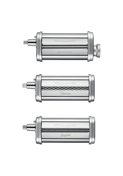 KitchenAid Uyumlu 5Ksmpra 3 Parça Hamur Silindiri Ve Makarna Kesici Akse