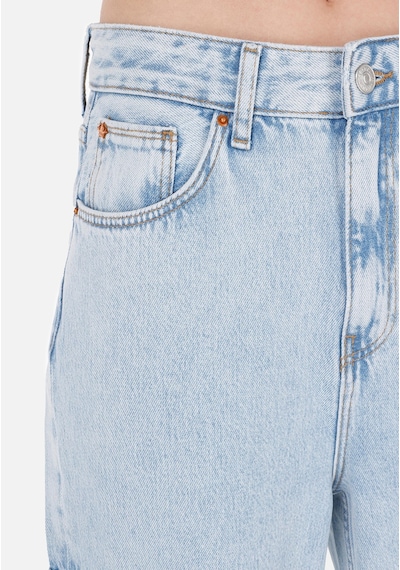 Colin's Colins Cargo Fit Yüksel Bel Daralan Paça Kadın Mavi Jean Pantolon Cl1069983 Q1.v1 Dn00214 Denim