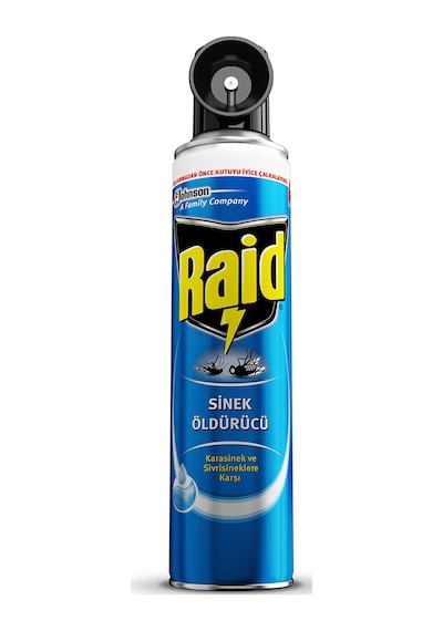 4 Adet Raid Sinek Savar 2 İn 1 300 Ml