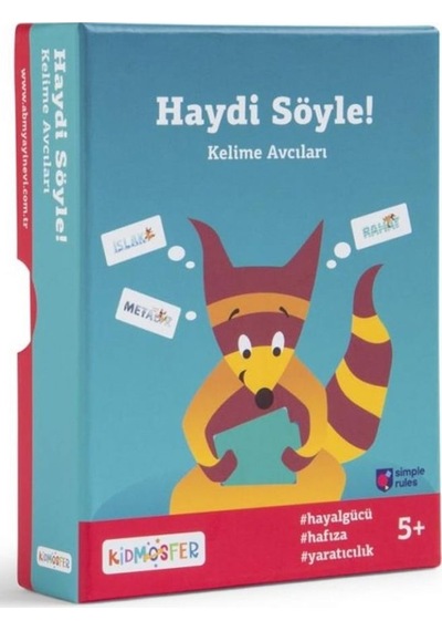 Kidmosfer Haydi Söyle! Kelime Avcıları Kart Oyunu