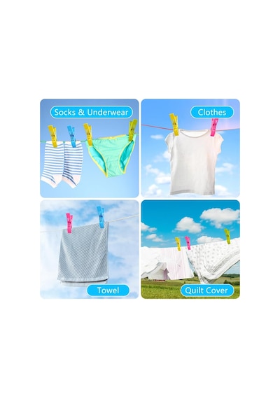 Vicloon Banyo Havlusu Klipsleri 6 Adet Büyük Clothespins Havlu Klipsleri Plaj Havlusu Klipsleri Plaj Ve Şezlonglarda Genel