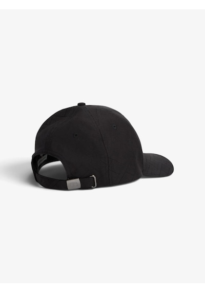 Tommy Hilfiger Th Flag Jacquard 6 Panel Cap Erkek Siyah Şapka - Am0am14766