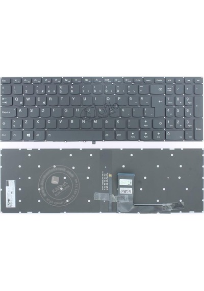 Lenovo İdeapad 310-15ıkb Uyumlu Notebook Klavye - Tuş Takımı, Siyah - Tr - Işıklı / Kl0976ld