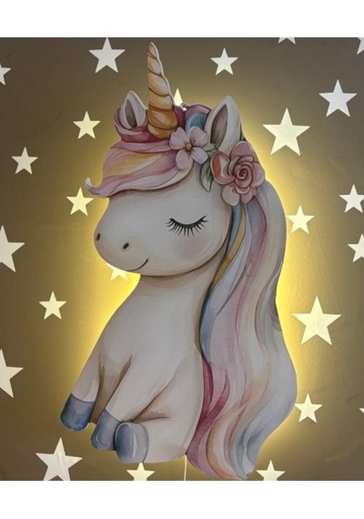 Missidea Prenses Unicorn Lamba Çok Renkli