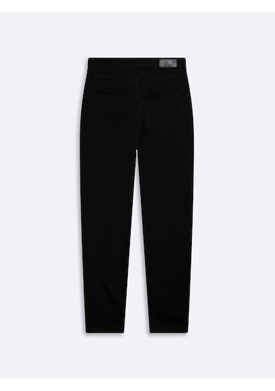 LTB Elvıra Mom Yüksek Bel Siyah Jean Pantolon