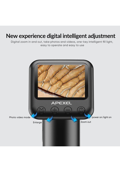 Apexel 400-800x El Tipi Mikroskop