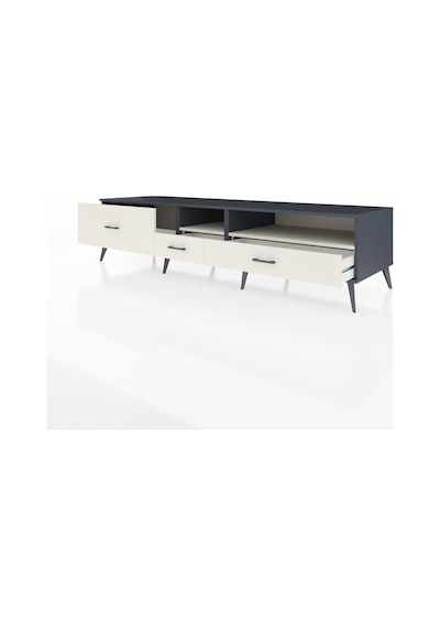 Kronos Tv Ünitesi 2 Raflı 3 Çekmeceli 220x59x51 Antrasit-aytaşı Aytası/aytası - Antrasıt Kronos Tv Ünitesi 2 Raflı 3 Çekmeceli 220x59x51 Antrasit-aytaşı Aytası/aytası - Antrasıt