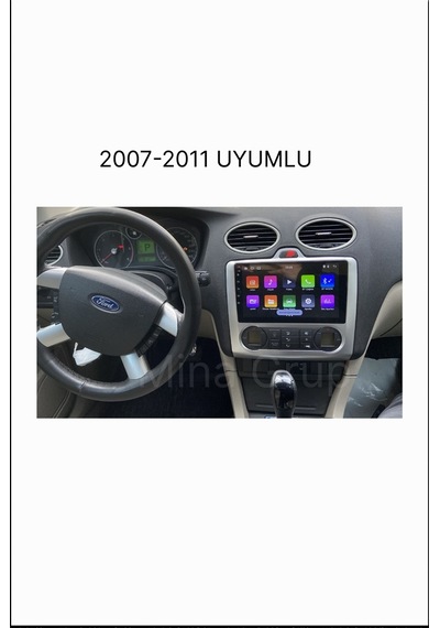 Snp Serisi Ford Focus 2 Connect Dijital Klima Uyumlu 9" Multimedya Teyp 6-128 Gb + Kamera li 9"